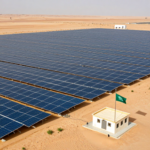 Suudi Arabistan Türkiye'de güneş enerji santrali yapıyor