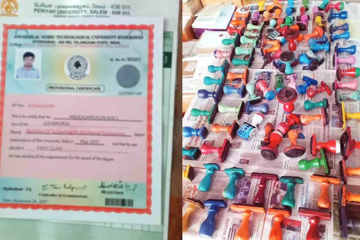 Yüz binden fazla kişiye sahte diploma veren çete çökertildi!